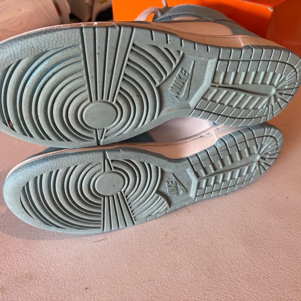 Nike Sky Blue and White Sneakers - Picture 2 of 2